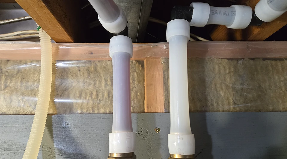 After water treatment: professionally installed clean water system delivering pure, treated water in Aylmer, Ontario